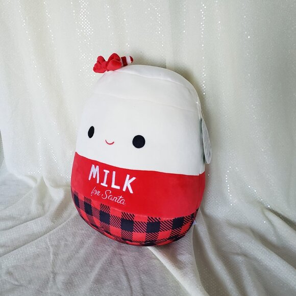 Large 14" SQUISHMALLOWS Milk for Santa "Alten" - Picture 3 of 9